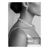 SOFT Kutulu İnci Choker Kolye 24 Ayar Altın Kaplama Modern Zarif Bride Blaz Studio Pearly01