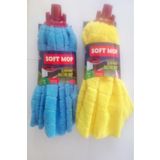 Soft Mop Mikrofiber Havlu Paspas Yedek Mop Ucu 2 Adet