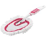 Soft On Mikrofiber Toz Alıcı Pratik Ergonomik Yer Silme - Duvar Silici - Lavabo/Klozet Temizleyici El Boy ÇOK RENKLİ Püsküllü Değiştirilebilir KOKULU Temizlik Bezi Mix Easyso3460