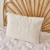 Soft Pamuk Yastık - Beyaz - 50X70 cm - 10 x 30 cm - Çok Renkli