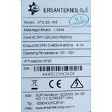 Soft Power Vfd(Değişken Frekanslı Sürücü) Ac Sürücü Inverter 1ph 220V To 3ph 380V 1.5kw - MODEL