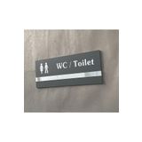 Soft Seri Minimal Pleksi Kendinden Yapışkanlı Wc Kapı İsimliği