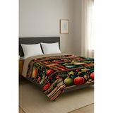 Soft Touch Çift Kişilik Modern Konfor Serisi Termal Battaniye Ybt0040 Renkli 195 X 220