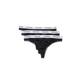 Soft Touch Kadın String Külot - Zebra Siyah XS