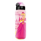 Soft Touch Tritan Çocuk Matarası, Desenli, 550ML, Unicorn, Prenses, Yarış ve Futbol Temalı (Pembe)