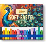 Soft Toz Pastel Boya 24 Lü - Standart - Çok Renkli