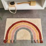 Soft Tufting Banyo Paspası - Renkli - 60X90 Cm