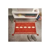 Soft Tufting Thek Banyo Paspası - Kiremit - 60X90 Cm