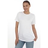 Soft Viskon Uzun Tunik-Beyaz - XL