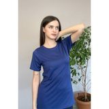 Soft Viskon Uzun Tunik-Lacivert - M