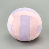 Soft Voleybol Topu Figürlü Yastık - Pembe / Eflatun - 20 Cm