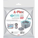 Soft-X A-Plex Pure Water Yeni Nesil Mop Yıkama Teknolojisi – 2 Ayrı Tanklı Pratik Temizlik Seti (Yedek Refill Mop)