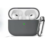Soft Yumuşak Lansman Esnek Silikon Airpods Pro 3 ile Uyumlu Içi Kadife Kulaklık Kılıfı ve Kar - Çok Renkli