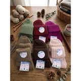 Soft Yün -Bambu Katlamalı Patik Çorap; Kışlık; Asorti 6'lı Paket; 36-39 Numara - 36 - 39