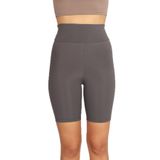 Softandbasic Kadın Bıker Toparlayıcı Spor Tayt Antrasit M