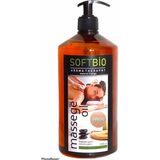 Softbio Aromaterapi Masaj Yağı Vanilya 1 lt Nemlendirici Özellikli Tüm Cilt Tipleri İçin