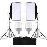 Softbox Çiftli LED Işıklı
