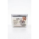 Softchef Click'n Fresh Hava Geçirmez Dikdörtgen Plastik Erzak Kabı 1500 Ml - Vakumlu Tek Tuş Kapaklı Şeffaf Plastik Bakliyat, Un Ve Şeker Saklama Kabı, Bpa İçermez (10,5X16x12,5Cm)