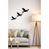 softclass 3 Kuş dekor Duvar dekorasyon Kuşlar 23x20x15cm dekor ürünü ev ofis mutfak salon duvar süsü
