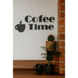 softclass COFEE TIME DUVAR DEKORASYON ÜRÜNÜ DUVAR MUTFAK SÜSÜ