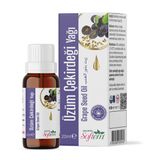 Softem Üzüm Çekirdeği Yağı 20 Ml | Soğuk Sıkım Doğal Cilt Bakımı Yağı | Resveratrol ve E Vitamini Kaynağı, Nemlendirici Etki, Olgun Ciltler İçin Besleyici, Kırışıklık Karşıtı