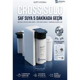 Softhydra Cross Solo Akıllı Doğrudan Akışlı Ters Osmoz Su Arıtma Cihazı - Tanksız, 500 Gpd, Atık Su Tasarruflu