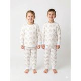 Softify 1.5 Tog Premium 2 Parça Uyku Tulumu - Tuvalet Eğitimine Uygun - Gökkuşağı - Beyaz - XS