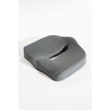 Softlife Havalandırmalı Oturma Minderi Ofis Araba Koltuk Oturma Minderi 44x38x13x7 cm
