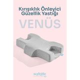 Softlife Venüs Kırışıklık Önleyici Güzellik Yastığı - Ortopedik Visco Beauty Yastık 62x38x10cm - 62 x 38 cm - Gri