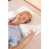 Softlife Visco Çift Boyun Destekli Ortopedik Visko Yastık - 60x40x12/10cm