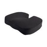 Softlife Visco Foam Ortopedik Cocyx Oturma Minderi Yastığı siyah