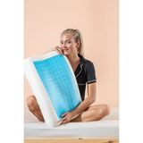 Softlife Visco Ortopedik Boyun Destekli Serinleten Jelli Yastık 60x40x12/10cm