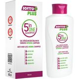 Softo Plus Saç Dökülmesini 5 in 1 360 ml Bitkisel Şampuan