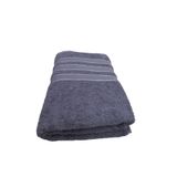 Softplus %100 Pamuklu Battal Boy Şerit Desenli Banyo Havlusu