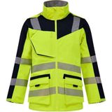 Softshell Kırçıllı Reflektörlü Parka Iş Montu Sarı
