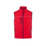 SOFTSHELL OUTDOOR YELEK KIRMIZI 2XL