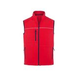 SOFTSHELL OUTDOOR YELEK KIRMIZI M