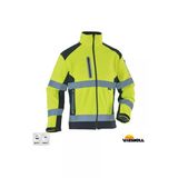 Softshell Reflektörlü İki Renkli Mont (VWJK177)