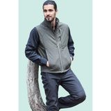Softshell Yelek Erkek Rüzgar Geçirmez Su Itici Nefes Alabilir FY82 Fiyort Kenai Outdoor - Haki