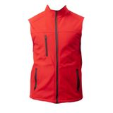 Softshell Yelek Kırmızı KIRMIZI - 3XL - SOL GÖĞÜS BASKI