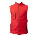 Softshell Yelek Kırmızı KIRMIZI - XL - ARKA SIRT BASKI