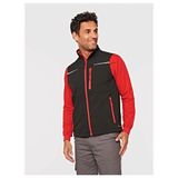 Softshell Yelek - Spor Yelek - XL - Siyah - Kırmızı