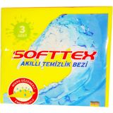 Softtex 3 Adet Mikro Gözenekli Akıllı Temizlik Bezi