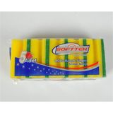 Softtex SFT205 5'li Oluklu Bulaşık Süngeri