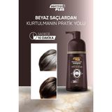 Softto Plus 350 ml Kahverengi Saç Boyası Köpük Amonyaksız Formül ile Beyaz Saçları Kapatır
