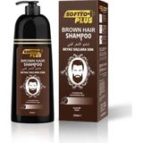 Softto Plus Beyaz Saçlar Için Kahverengi Şampuan - 1