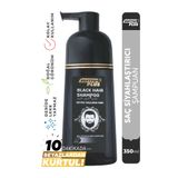 Softto Plus Black Hair Beyaz Saçlar Için Saç Siyahlaştırıcı Doğal Görünümlü Şampuan 350ml