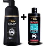 Softto Plus Black Haır Shampoo ve Özel Renk Koruyucu Şampuan paketi