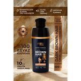 Softto Plus Erkeklere Özel Geliştirilmiş Yeni Formül Doğal Görünüm Veren KOYU KAHVE Saç ve Dip Boyası 400ml