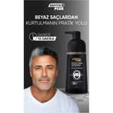 Softto Plus Siyahlaştırıcı Black Hair Şampuan 350 Ml Amonyaksız Doğal Siyah Görünüm Sağlayan